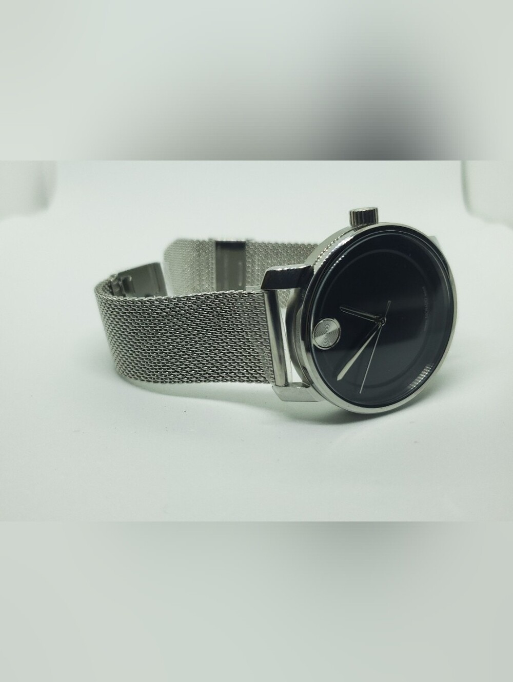 ***BRAND NEW*** Movado Bold Access Men's Stainless Steel Watch with Mesh Band - Picture 5 of 9